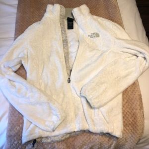 White north face jacket clean never worn!